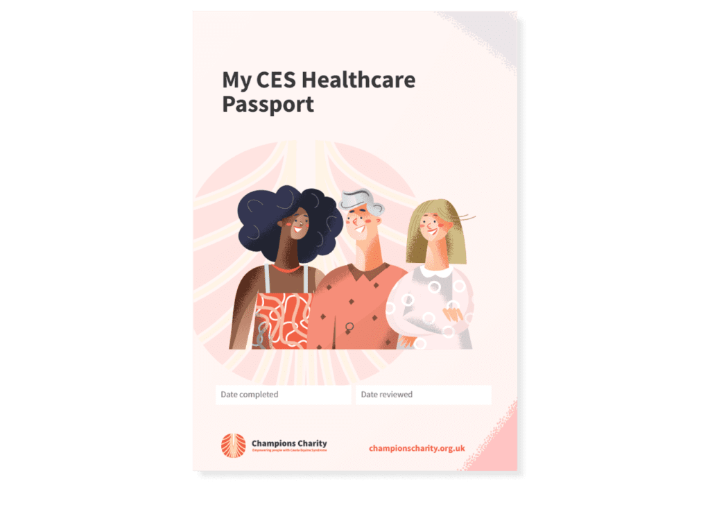 Cauda Equina patients now eligible for CES Healthcare Passport