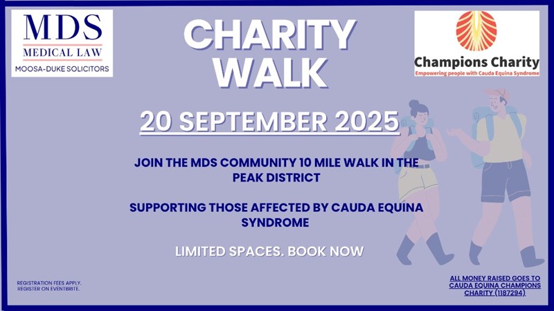 Moosa-Duke Solicitors walking for Champions Charity